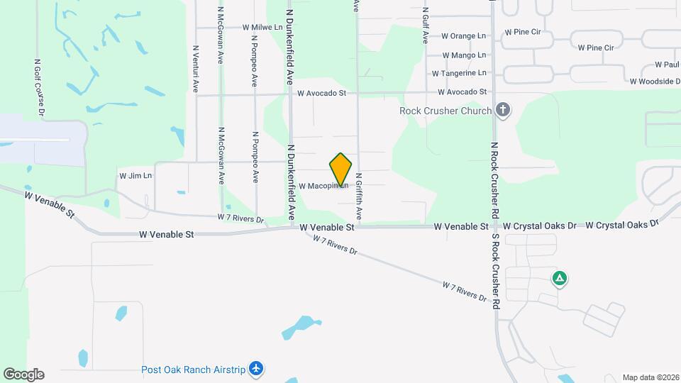 6818 W Macopin Ln Map and Location Details