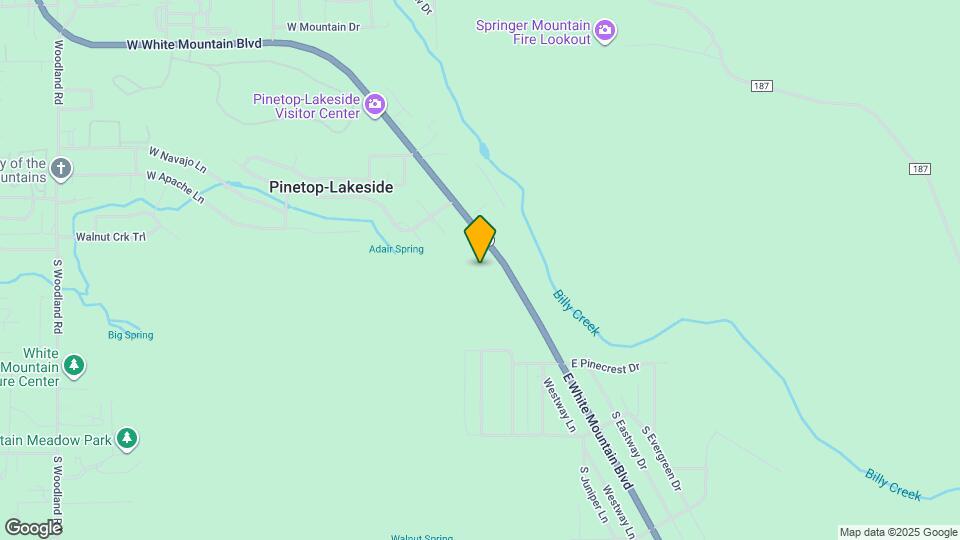 Pine Creek Townhomes Map and Location Details