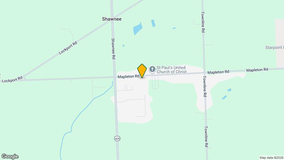 3884 Mapleton Rd Map and Location Details