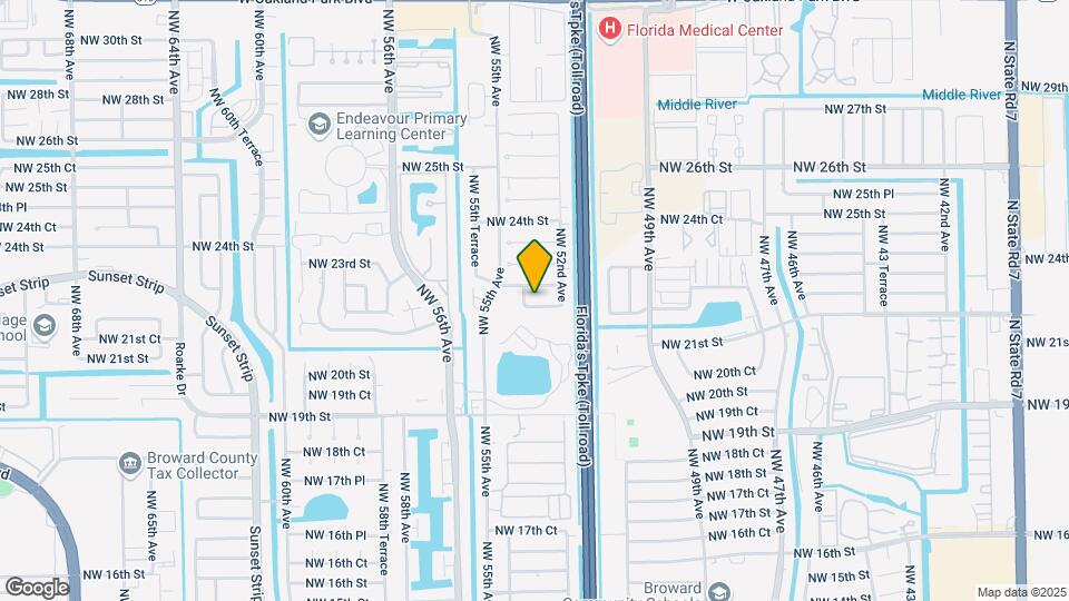 5311 NW 21st Ct Map and Location Details