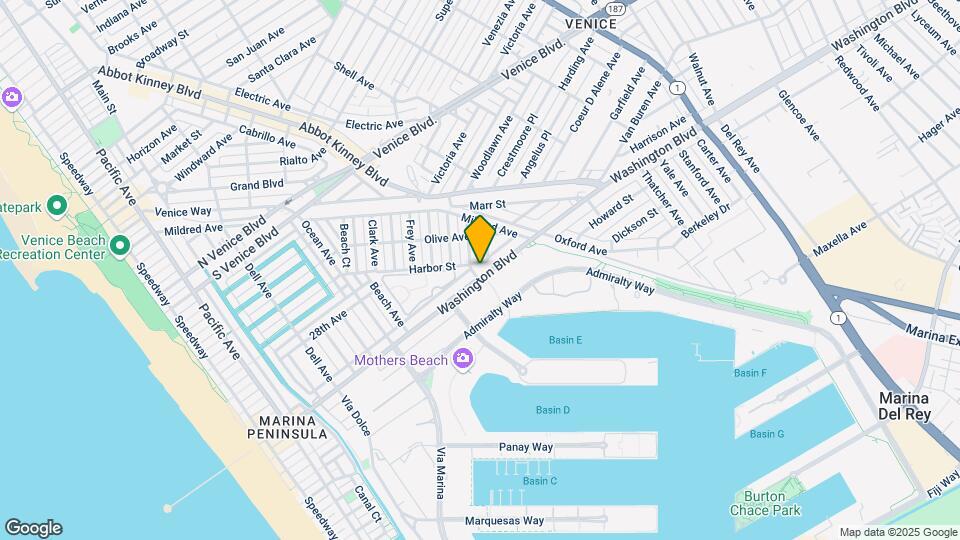 635 Washington Blvd Map and Location Details
