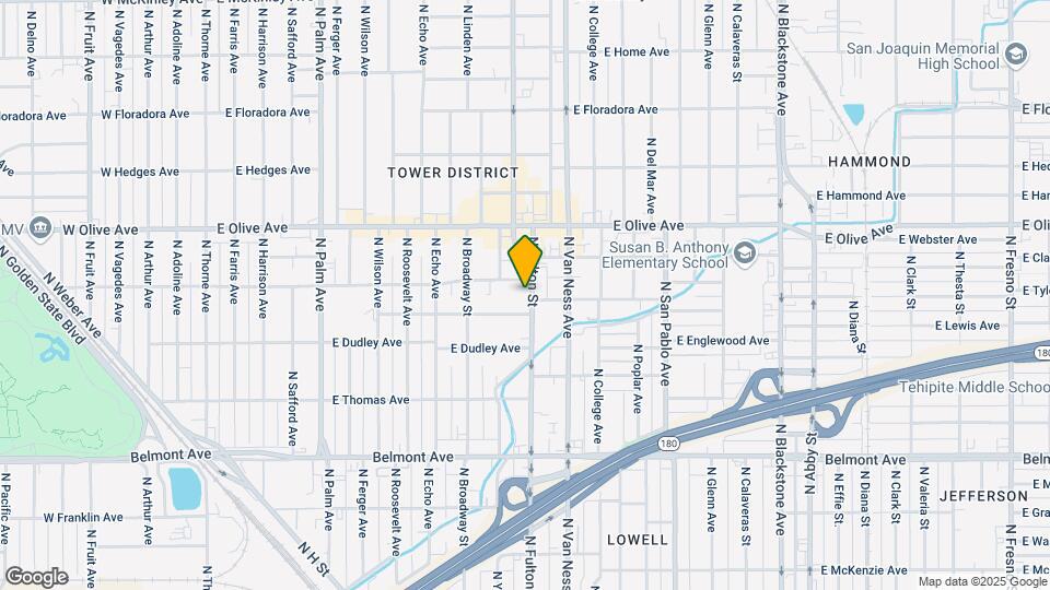 1041 N Fulton St Map and Location Details
