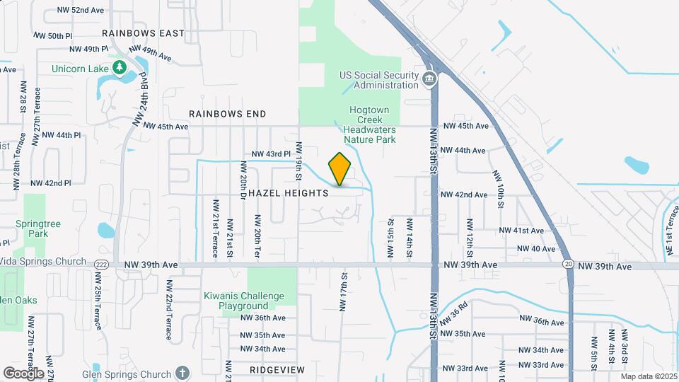 1710 NW 42nd Ave Map and Location Details