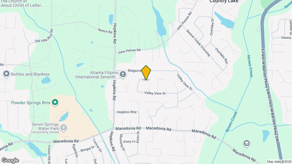 3234 Valley View St Map and Location Details