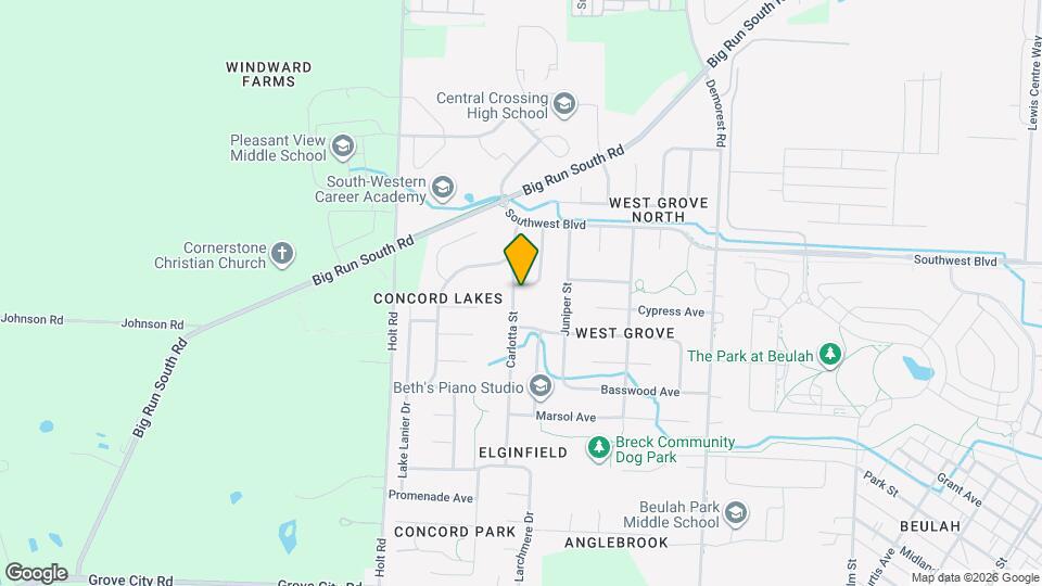 3656 Lake Albert Way Map and Location Details