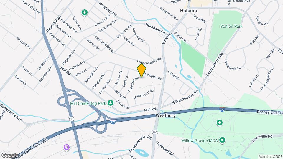 603 Topsfield Rd Mapa y Detalles de la Ubicación