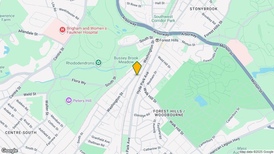 3850 Washington St Map and Location Details