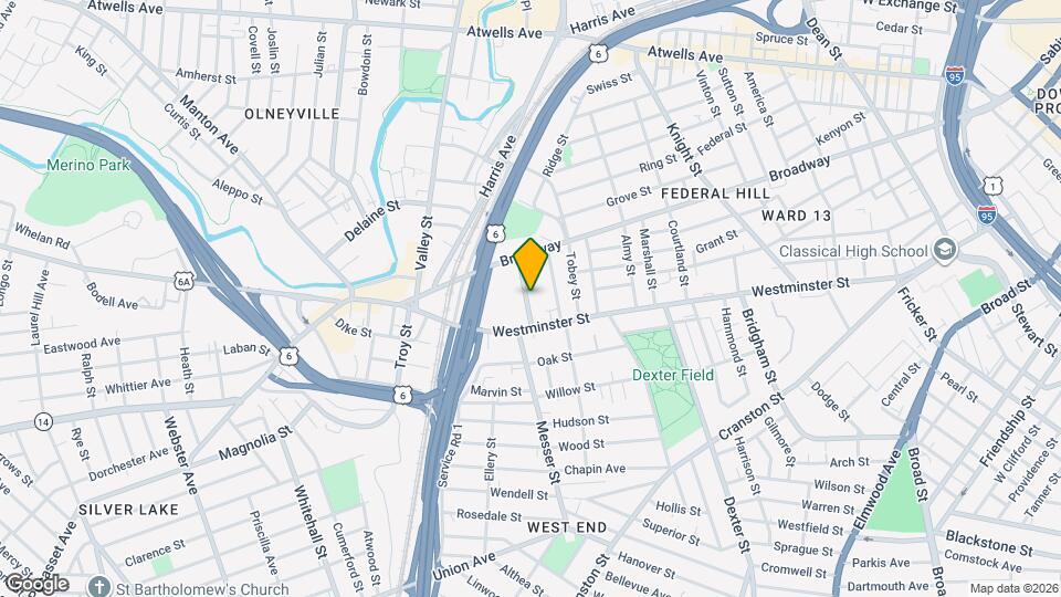 46 Barton St, Unit #3 Map and Location Details