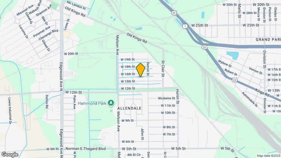3045 W 15th St Map and Location Details