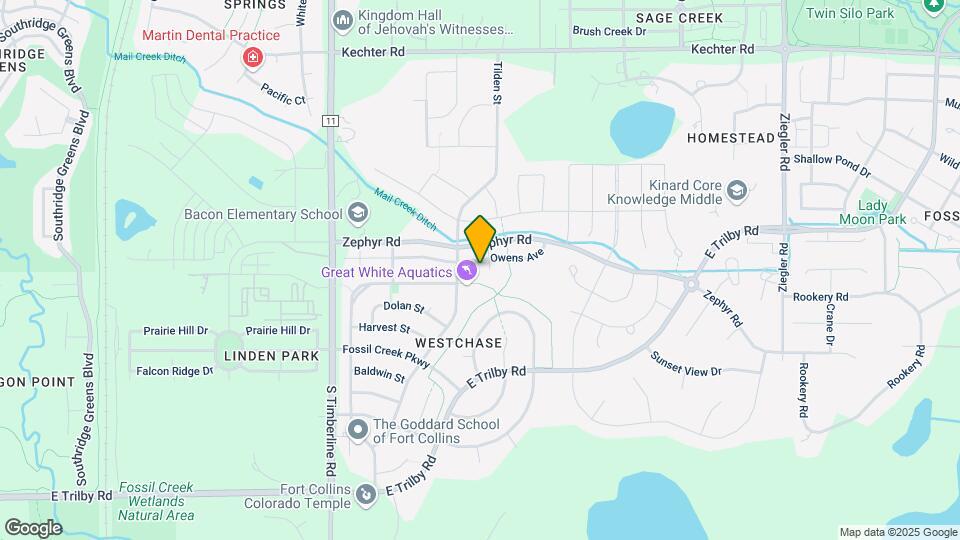 2421 Owens Ave Mapa y Detalles de la Ubicación