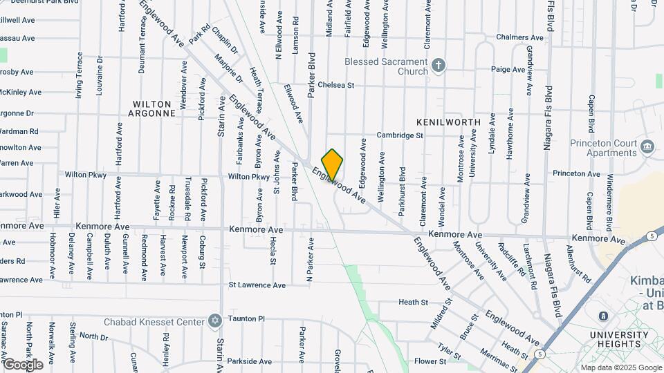 442 Englewood Ave Map and Location Details