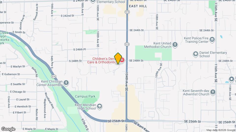 24815 103rd Ave SE Map and Location Details