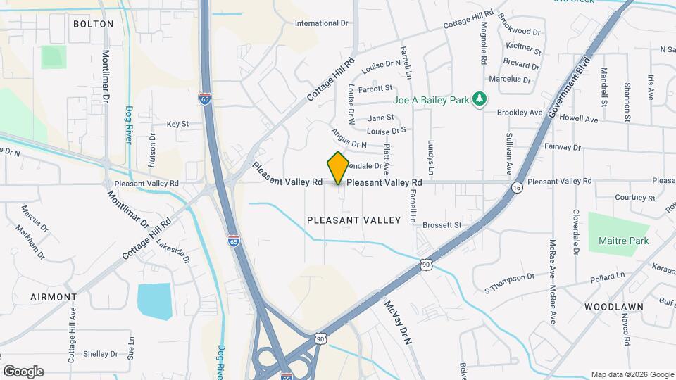 3171 Pleasant Valley Rd Map and Location Details