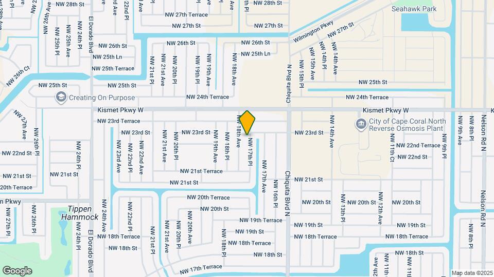 2206 NW 17th Pl Map and Location Details