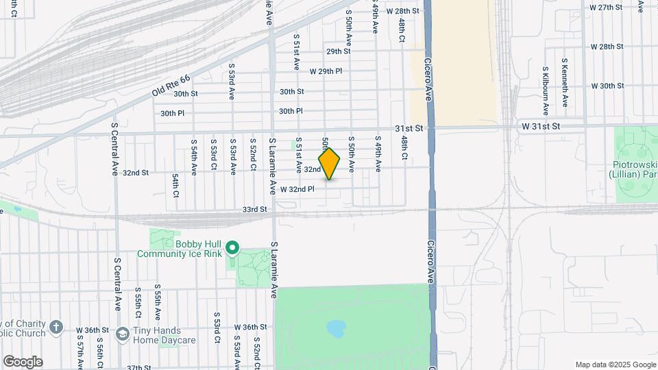 3231 S 50th Ct Map and Location Details