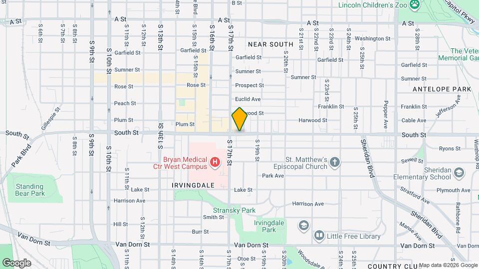 2538 S 55th St Map and Location Details