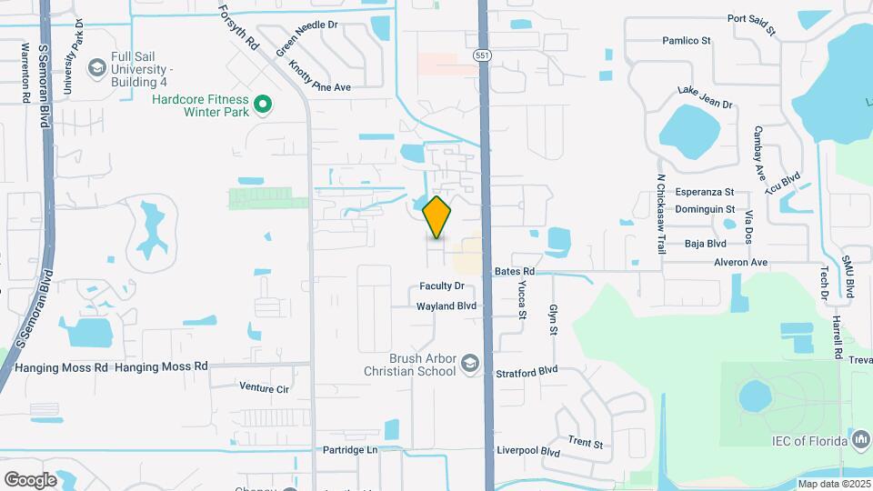 7309 Daniel Webster Dr Map and Location Details