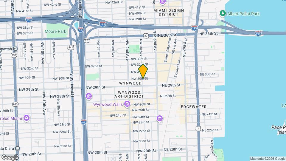 94 NW 30th St, Unit 415 Map and Location Details