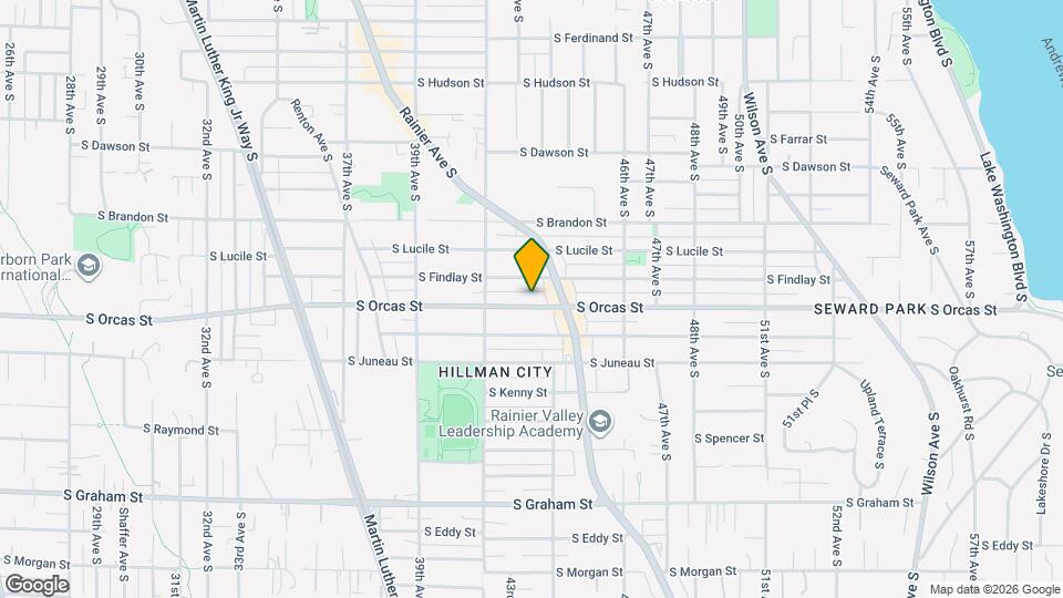 4240 S Orcas St Map and Location Details