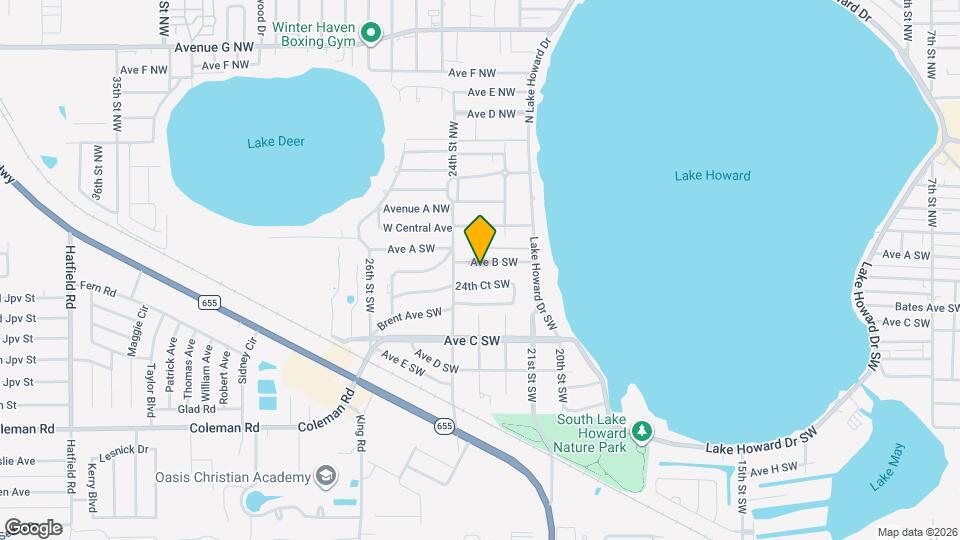 2214 Ave B SW Map and Location Details