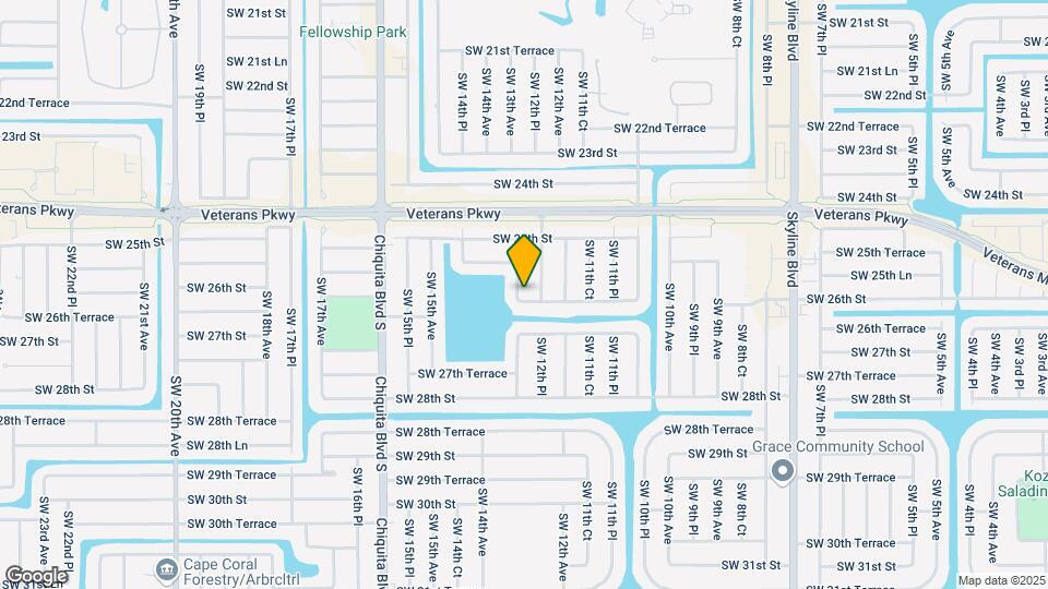 2541 SW 13th Ave Map and Location Details