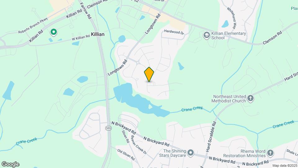 1111 Lake Village Dr Map and Location Details