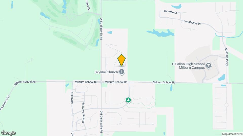 837 Bushwood Way Map and Location Details