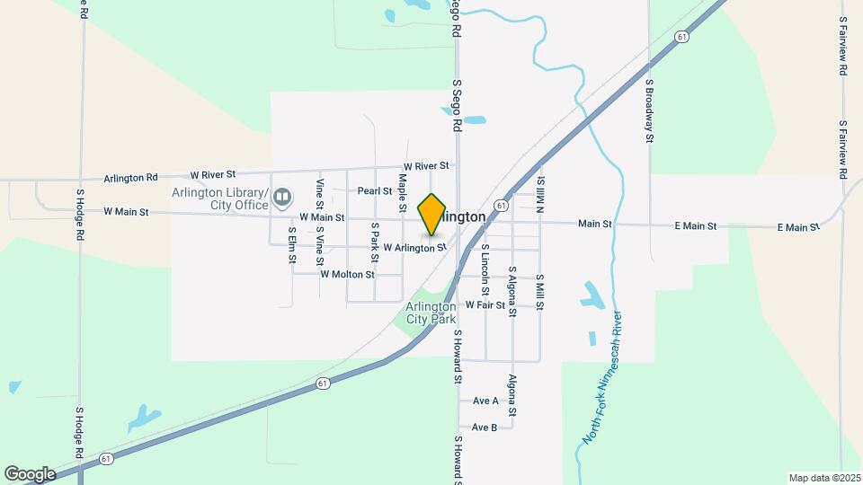 320 W Arlington St Map and Location Details