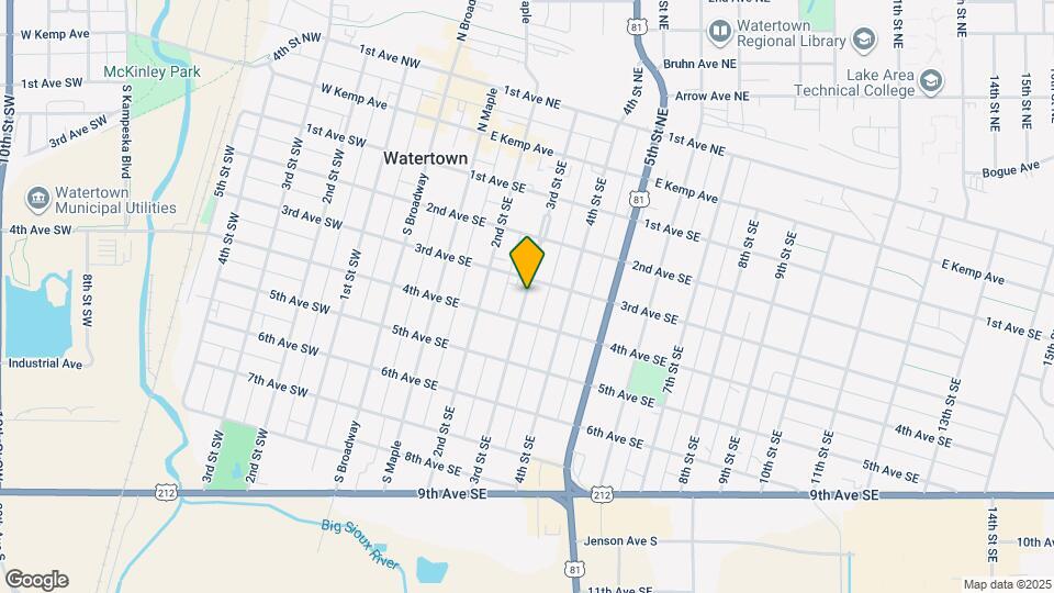 308-310 3rd St SE Map and Location Details