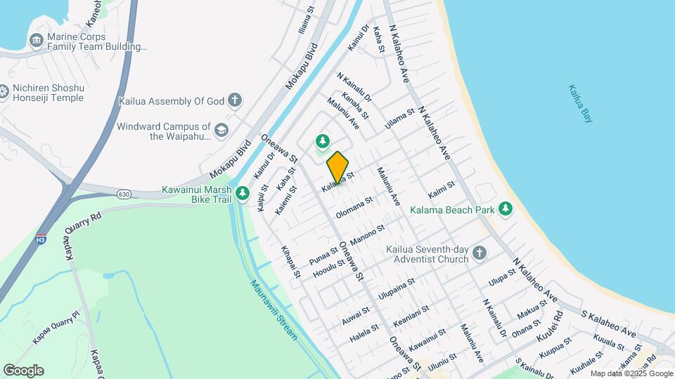 425C Kalama St Map and Location Details
