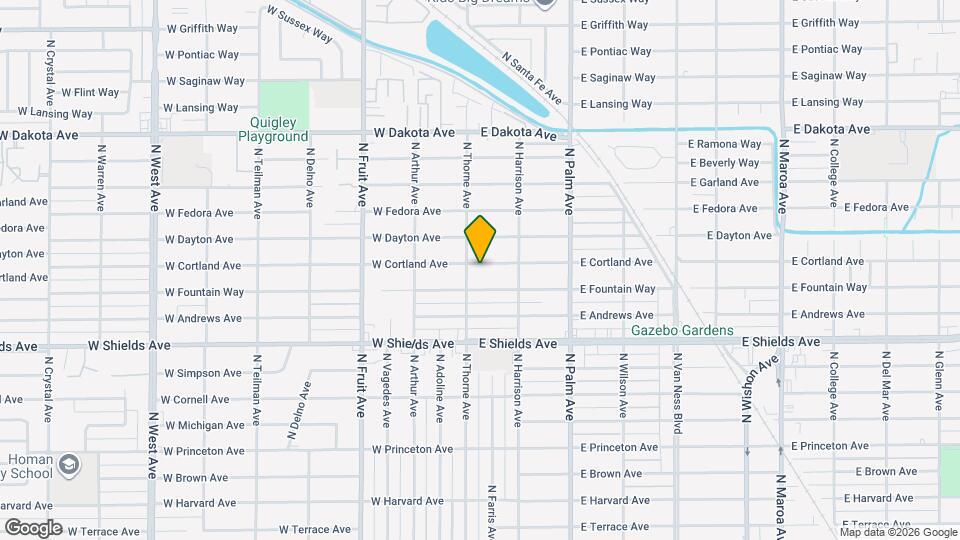26 E Cortland Ave Map and Location Details