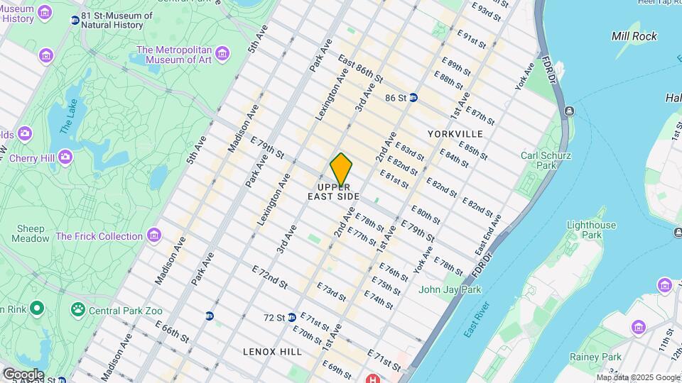 230 E 79th St Map and Location Details