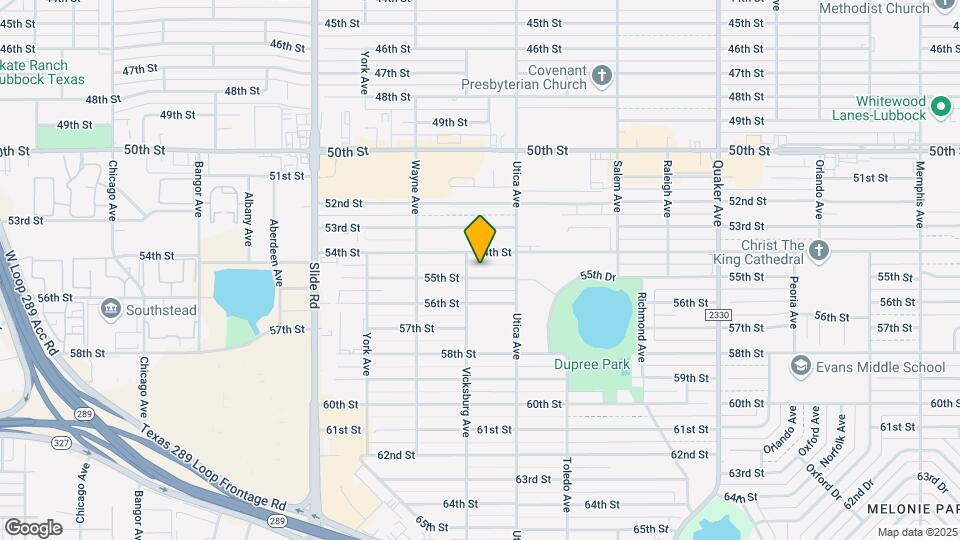 4816 55th St Map and Location Details