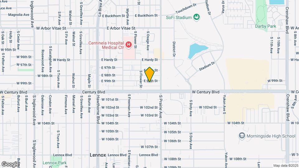 624 E 99th St Mapa y Detalles de la Ubicación