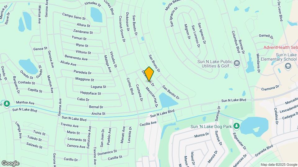 6942 Dickinson Dr Map and Location Details