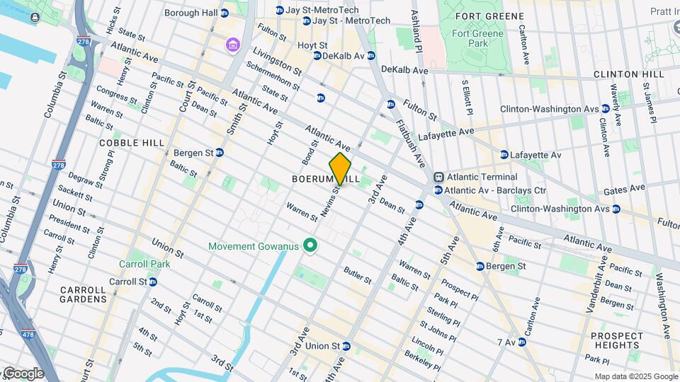 139 Nevins St Map and Location Details