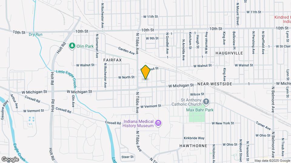 520 N Moreland Ave Map and Location Details
