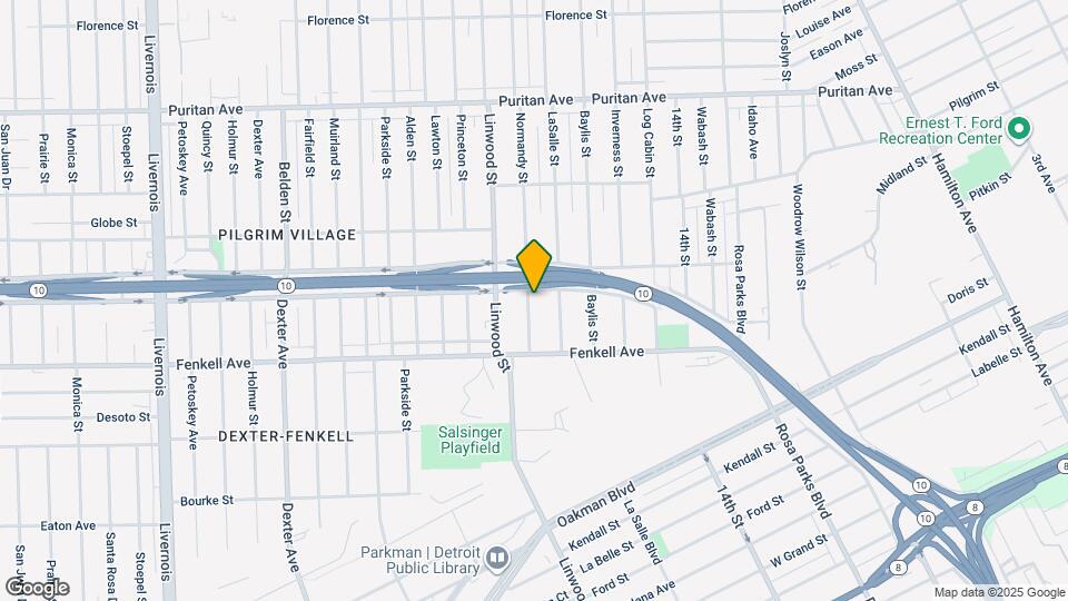 15404 Normandy St Map and Location Details