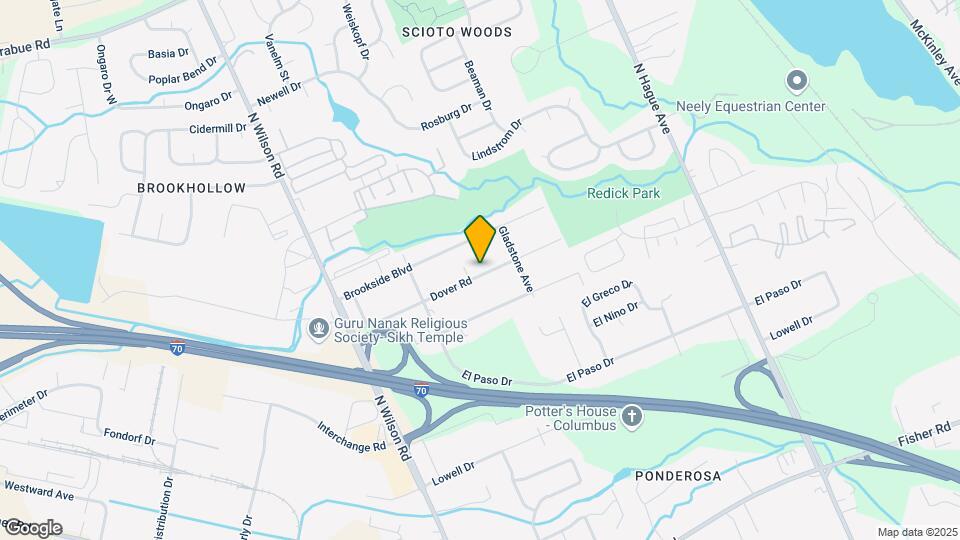 3382 Dover Rd Map and Location Details