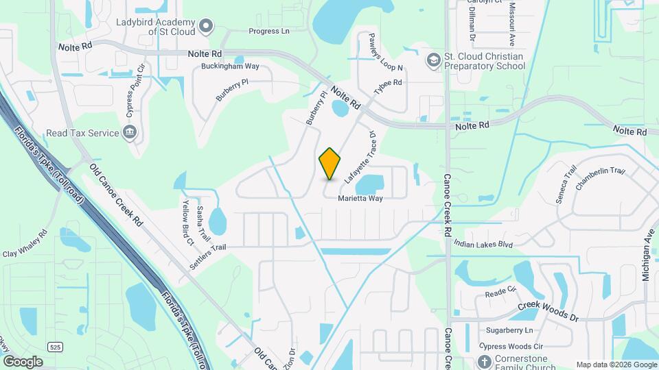 3795 Marietta Way Map and Location Details