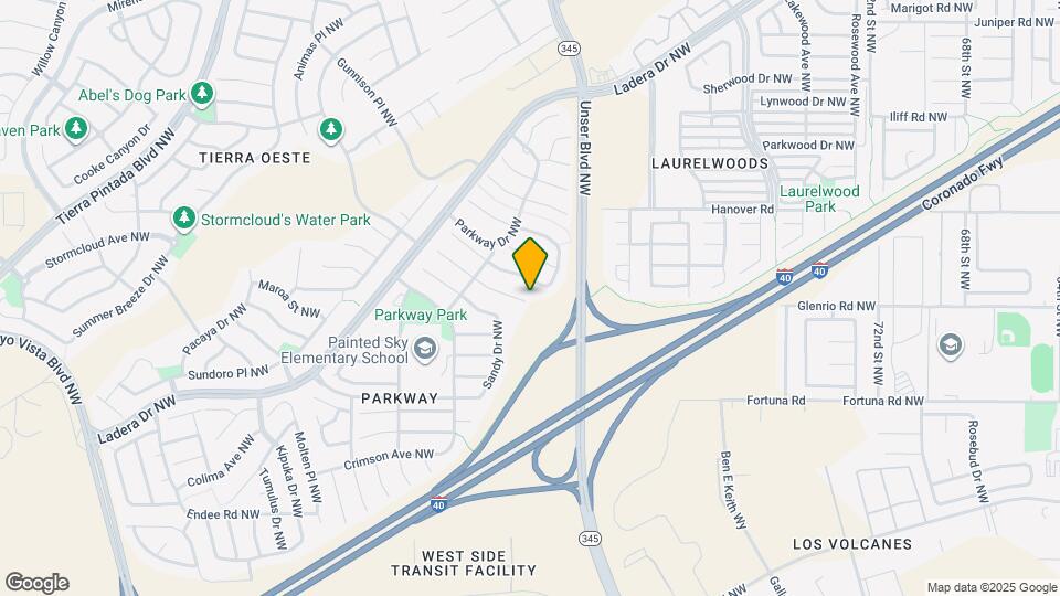 8001 Vinemont Pl NW Map and Location Details