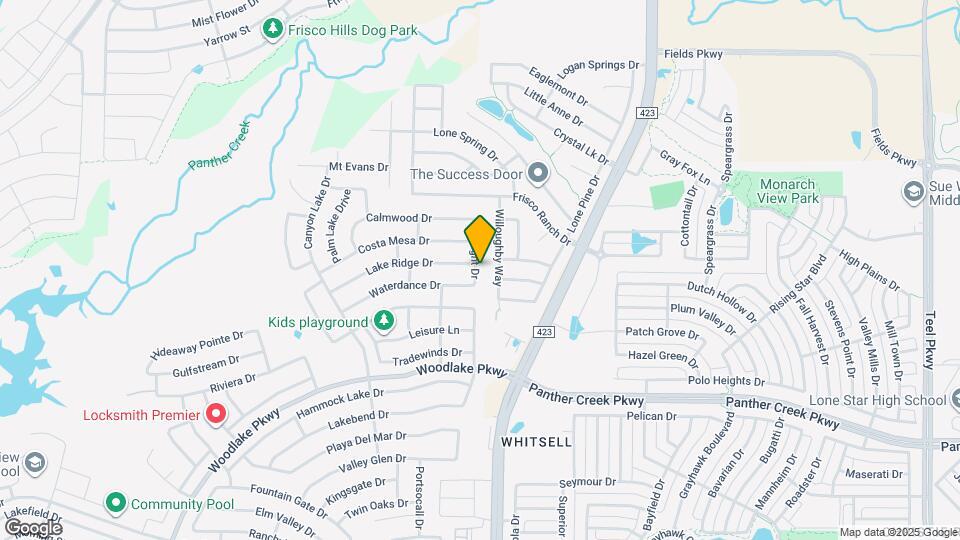 3321 Daylight Dr Map and Location Details