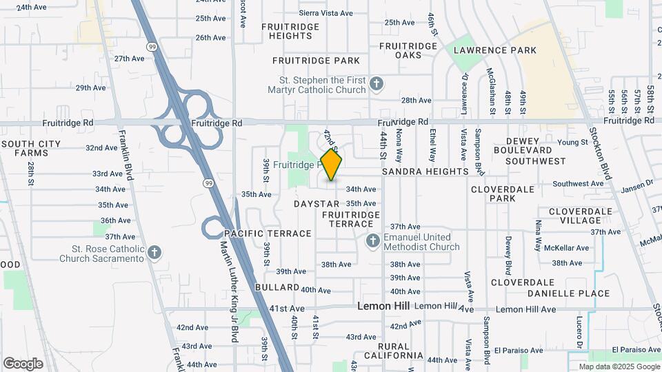 5712 42nd St Map and Location Details