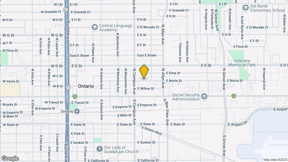 736 E Nocta St Mapa y Detalles de la Ubicación