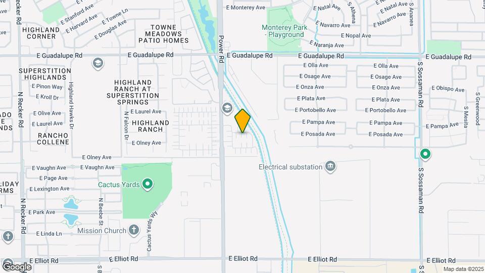 6853 E Posada Cir Map and Location Details