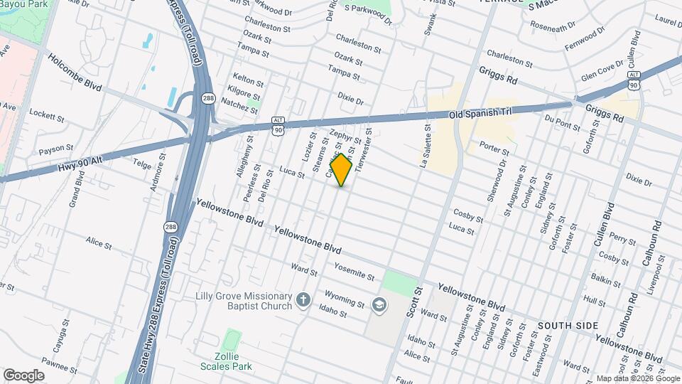 6703 Winton St Map and Location Details