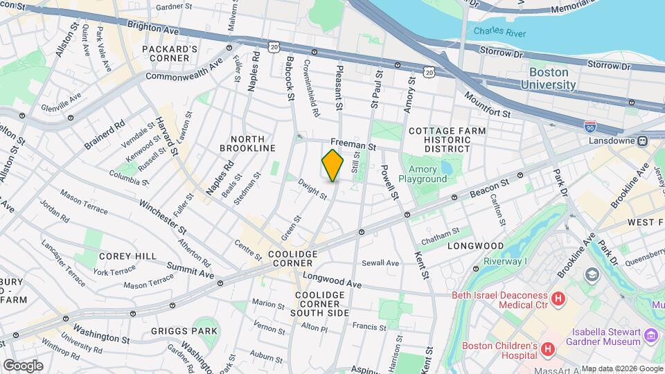 88 Pleasant St Map and Location Details