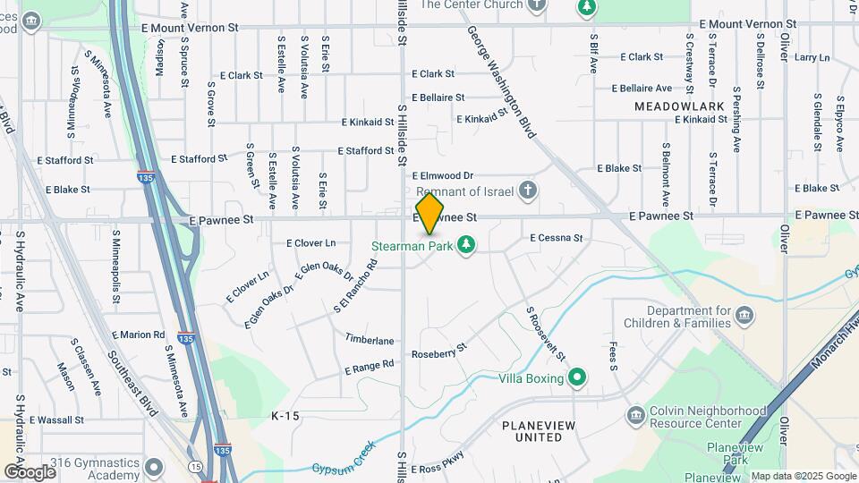 2438 S Holyoke St Map and Location Details