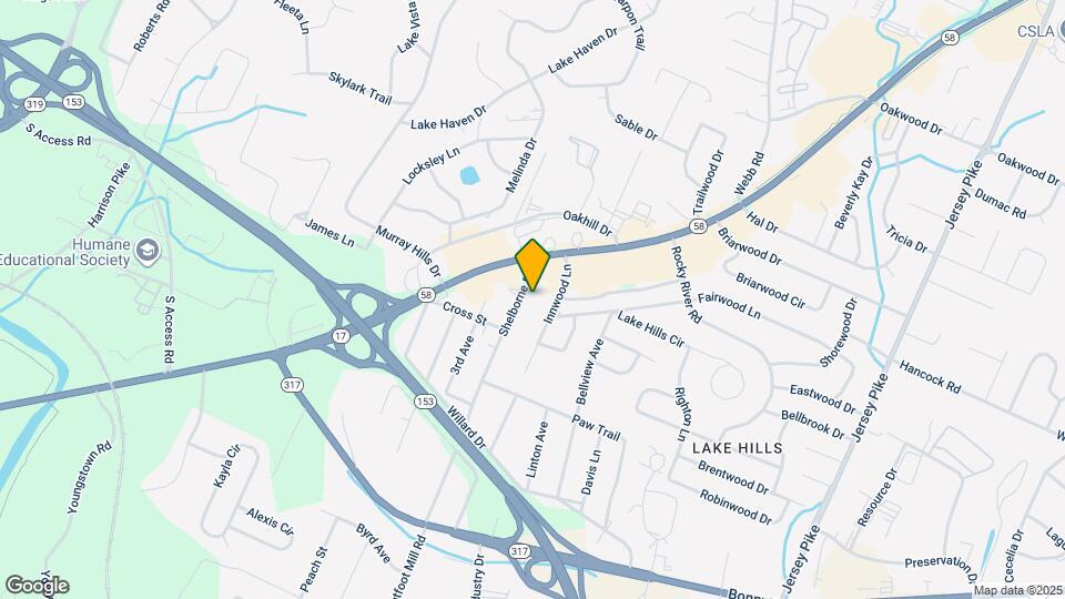 4408 Shelborne Dr Map and Location Details
