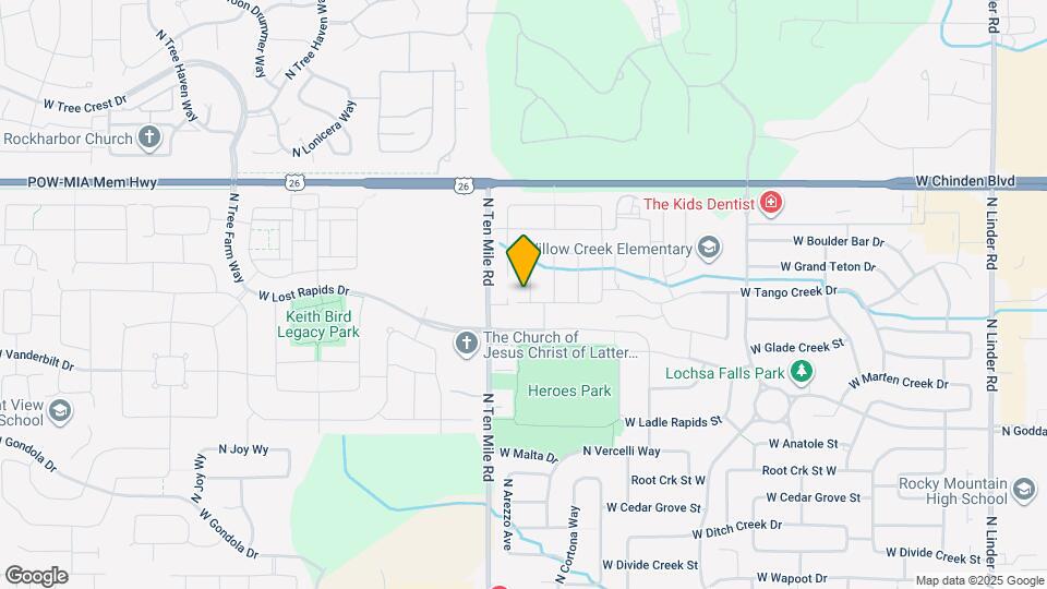 6031 N Spindrift Ave Map and Location Details
